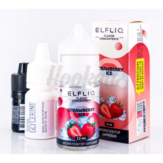 Рідина Набір Elf Liq Strawberry Ice (Полуниця Лід) 5% 30мл