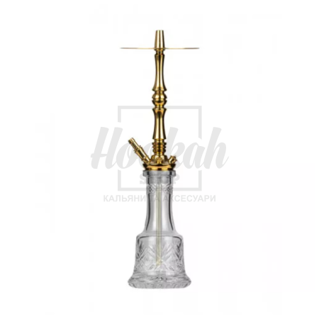 Кальян Moze Tradi Gold L with bowl cut large with mouthpiece