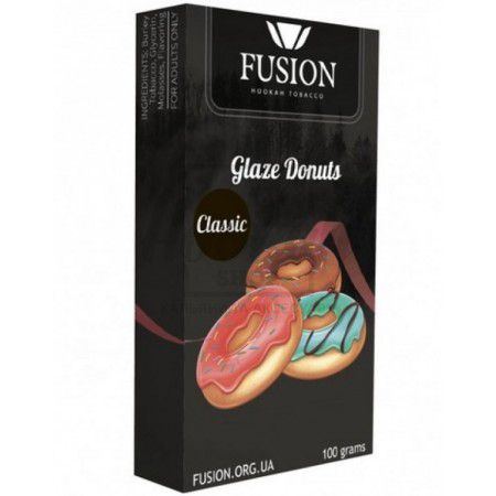 Табак Fusion Classic Glaze Donuts (Пончики в Глазури) 100 гр