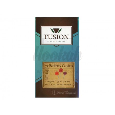 Табак Fusion Medium Barberry Candy (Фьюжн Барбарисова Конфета) 100 гр