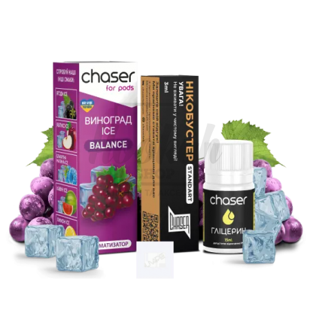 Рідина Набір Chaser Виноград Лід 30мл 5%