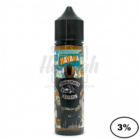 Жидкость Troublemaker Havana (кубинский табак) 60мл 3%
