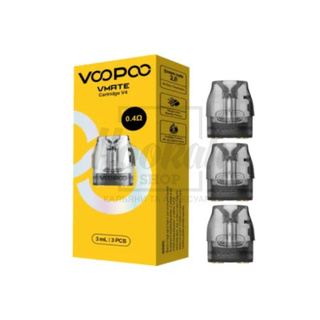 Картридж VooPoo Vmate V4 0.4 Om