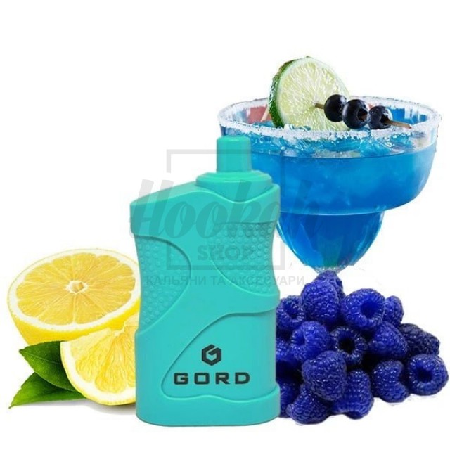 Электронная сигарета Gord G-05 4000 Blue Razz Lemonade (Лимонад Голубика)