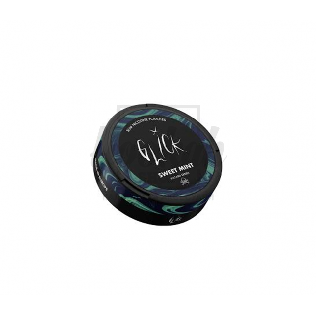 Снюс Glick Hazard Sweet Mint  25 mg/pouch 50 mg/g (Сладкая Мята)