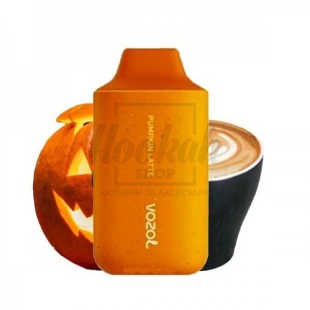 Електронна сигарета Vozol 6000 Pumpkin latte (Гарбузовий латте)