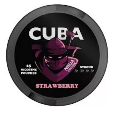 Снюс Cuba Ninja Strawberry 150 mg/g (Клубника)