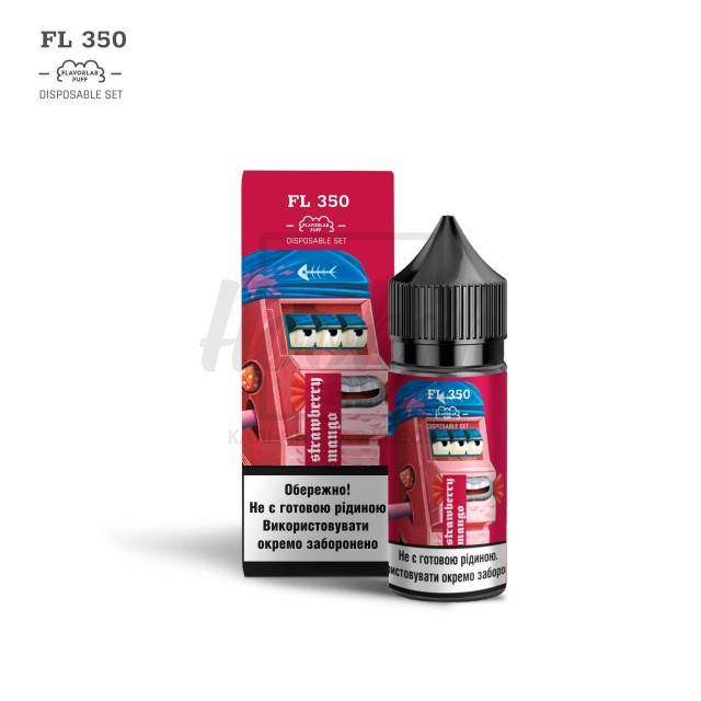 Жидкость Набор Flavorlab FL350 Strawberry Mango (Клубника Манго)  30мл 5%