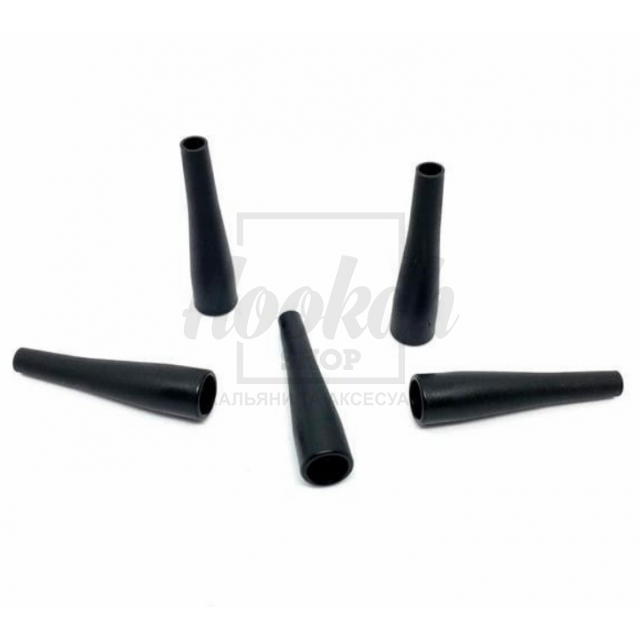 Одноразові мундштуки чорний Конус Soft Touch 100 штук