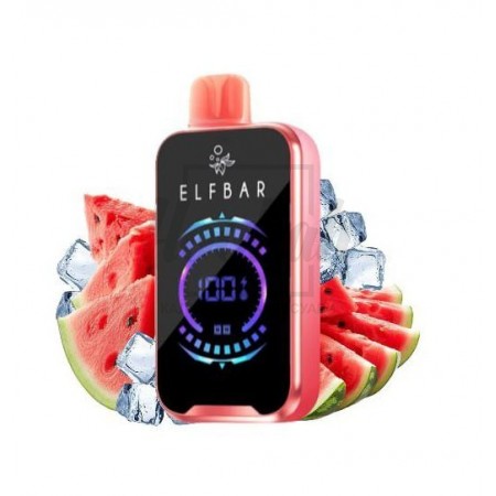 Електронна сигарета Elf Bar RAYA D2 20000 Watermelon Ice (Кавун Льод)