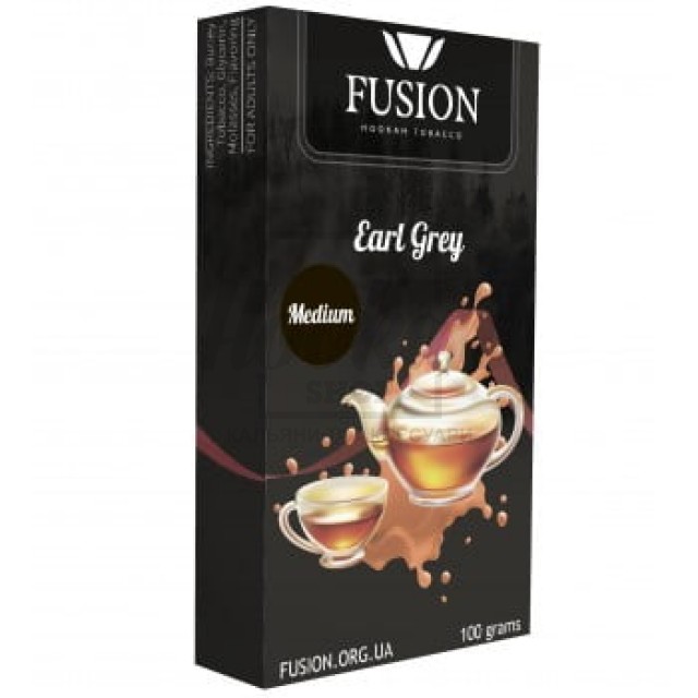 Табак Fusion Medium Earl Grey (Эрл Грей) 100 гр