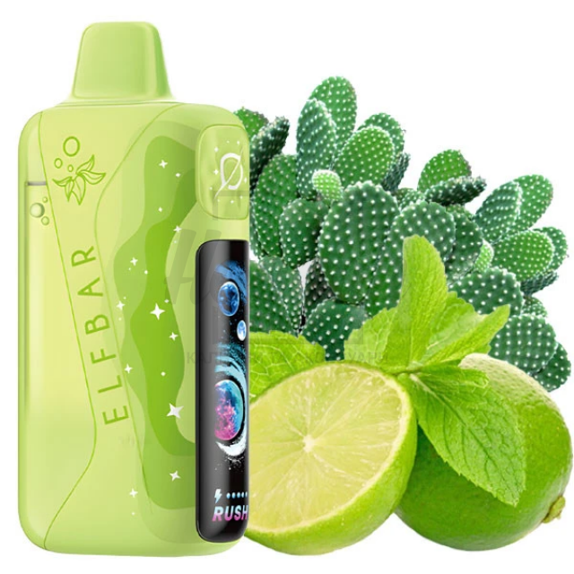 Електронна сигарета Elf Bar Lush King Pro 40000 Cactus Lime (Кактус Лайм)