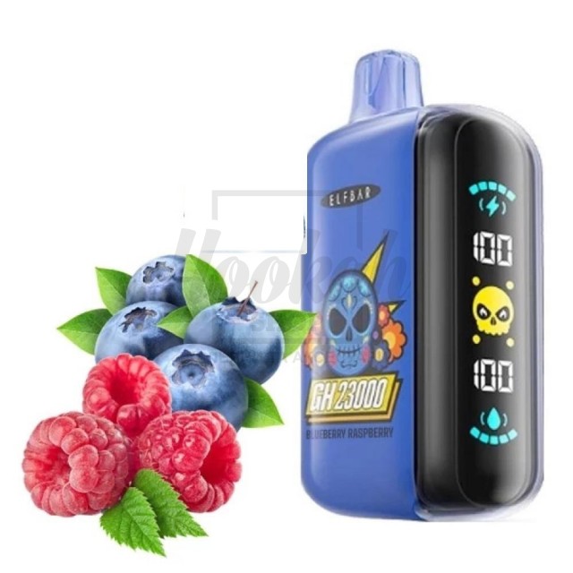 Электронная Сигарета Elf Bar Gh23000 Blueberry Raspberry Ice (Черника Малина Лёд)