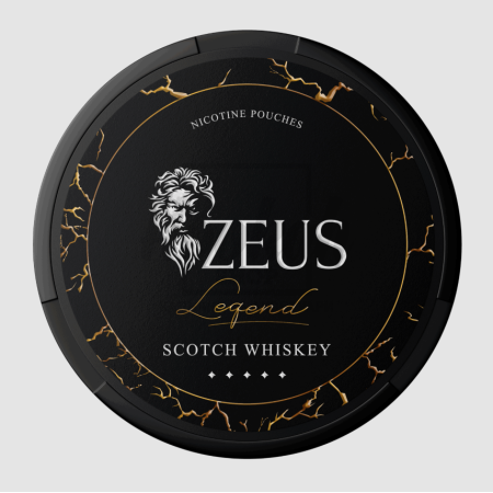 Снюс Zeus Legend Scotch Whiskey 16,5mg/g 10g (Шотландский Виски)