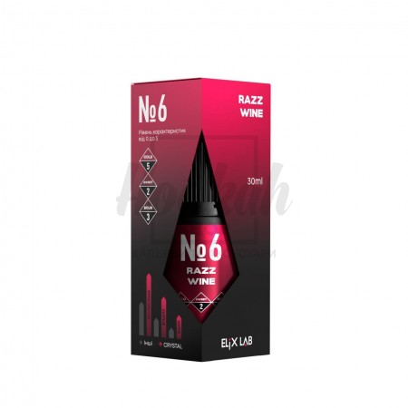 Жидкость Elix Crystal Razz Wine (Малиновое Вино) 30мл 5%