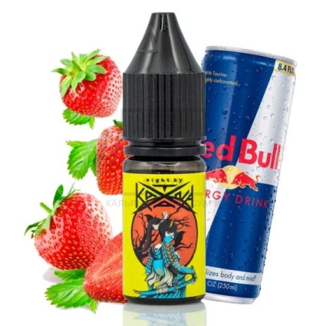 Жидкость Eight by Katana 5% 10мл Strawberry Energy (клубника энергетик)