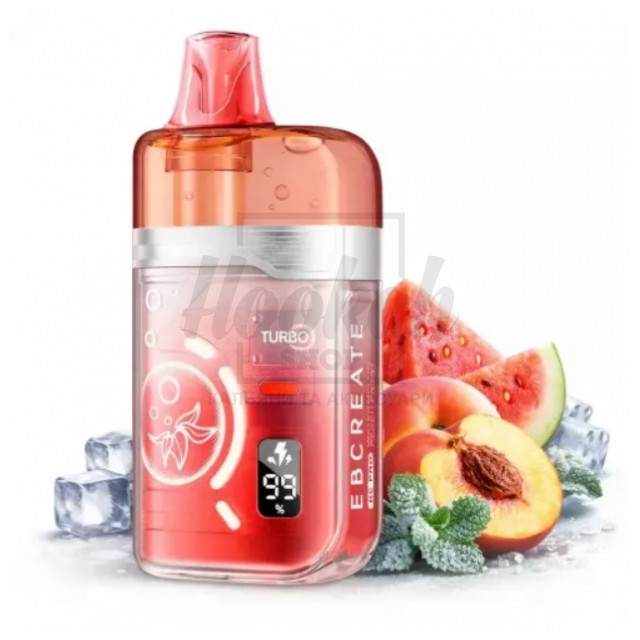 Електронна сигарета Elf Bar Ebcreate BC PRO 40000 Watermelon Peach Frost (Кавун Персик Лід)