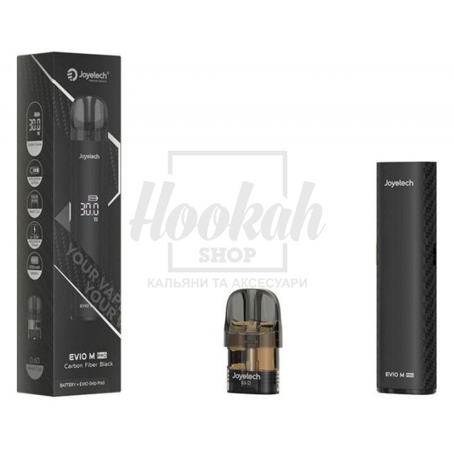Многоразовая Pod-система Vaal Evio M PRO Carbon Fiber Black
