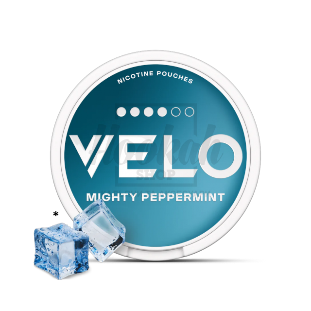 Снюс Velo Mighty Peppermint (Сильная Мята) Интенсивный