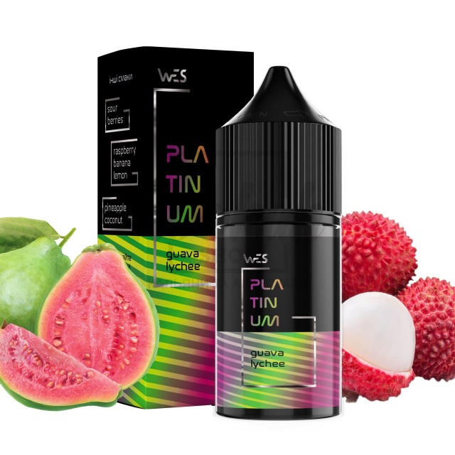 Рідина Набір WES Platinum Guava Lychee (Гуава Лічі) 30мл 5%