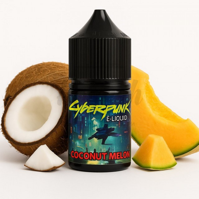 Жидкость Cyberpunk Coconut Melon (Кокос Дыня) 30мл 5%