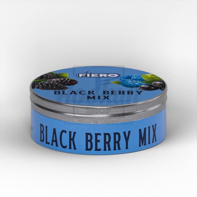 Табак Fiero Black Berry Mix  (Ежевика Малина Смородина) 100 гр