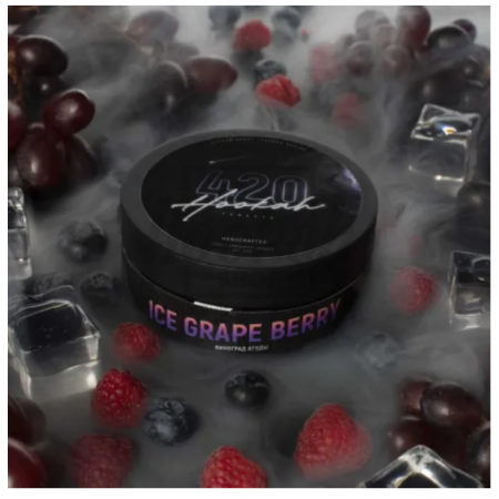 Тютюн 4:20 Ice Grape Berry (Виноград Ягоди Лід) 40гр