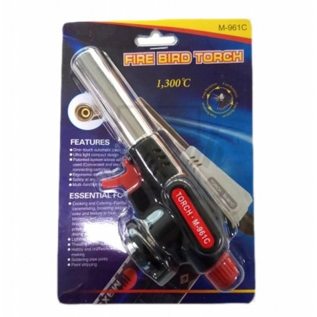 Газовий пальник для розпалювання вугілля TORCH М-961С