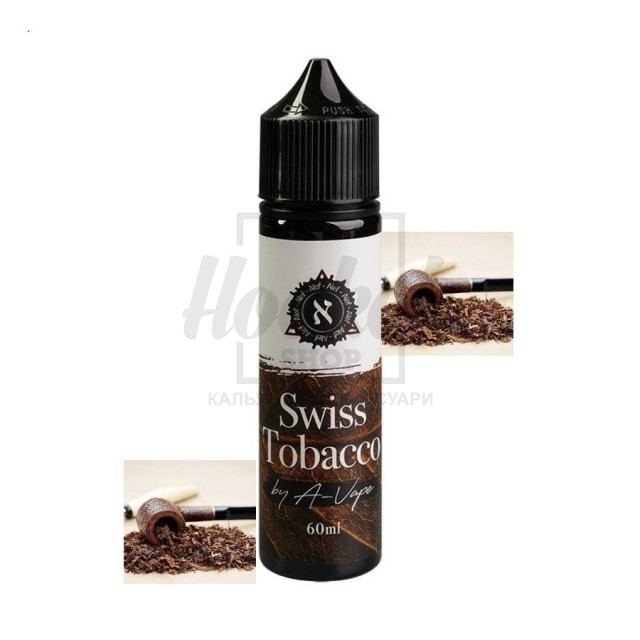 Жидкость 1E8TH Swiss Tobbaco (Табак) 60мл 6%o