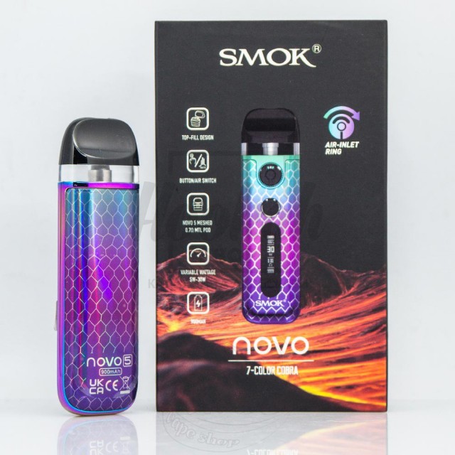 Многоразовая Pod-система Smok Novo 5 KIT 7 Color Cobra