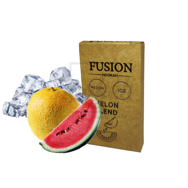 Тютюн Fusion Medium Ice Melon Watermelon (Лід Диня Кавун) 100 гр