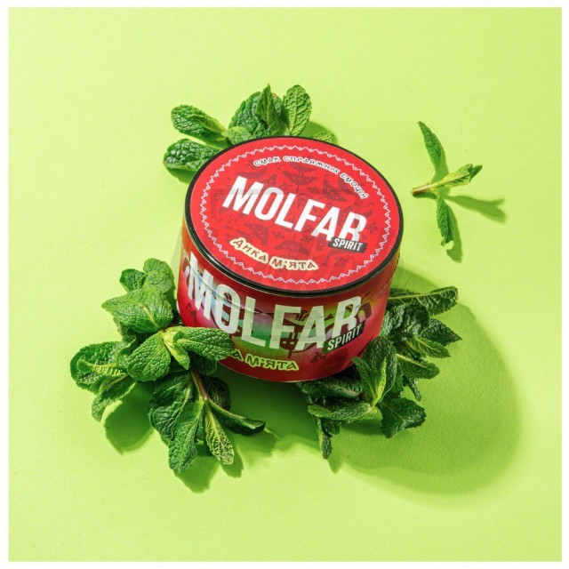 Тютюн Molfar Spirit Line Діка М'ята (М'ята) 40 гр