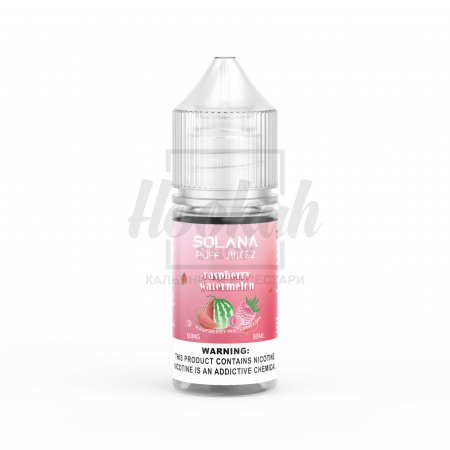 Жидкость SOLANA LIQUID Raspberry Watermelon (Малина Арбуз) 30мл 5%