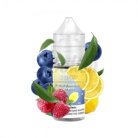 Жидкость SOLANA LIQUID Blue Raspberry Lemon (Голубая Малина Лимон) 30мл 5%
