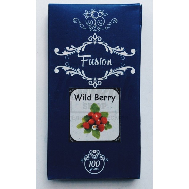 Тютюн Fusion Medium Wild Berry (Суниця) 100 гр