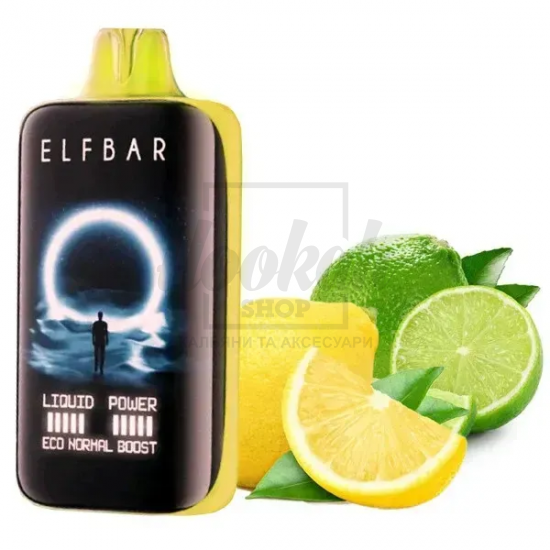 Електронна сигарета Elf Bar MoonNight 40000 Lemon Lime (Лимон Лайм)