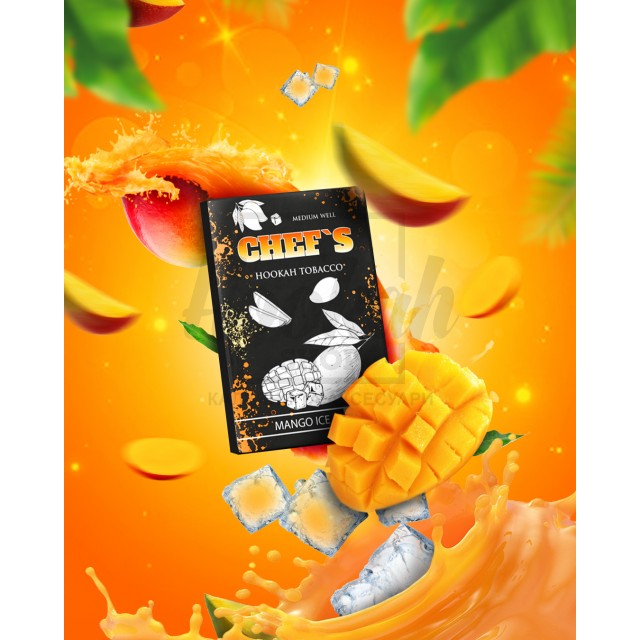 Табак Chefs Mango Ice (Манго Лёд) 100 гр