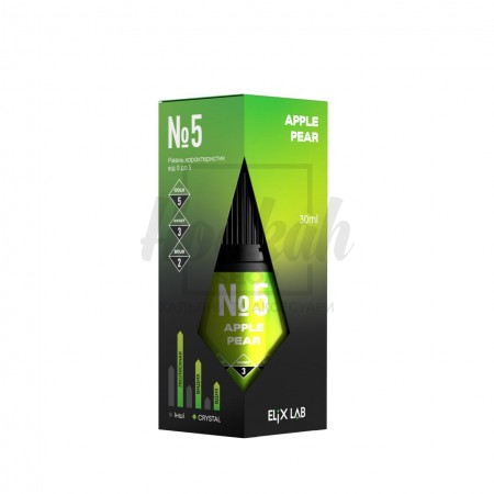 Жидкость Elix Crystal Apple Pear (Яблоко Груша) 30мл 5%