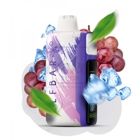 Электронная сигарета Elf Bar Ice King 30000 Grape Ice (Виноград Лёд)