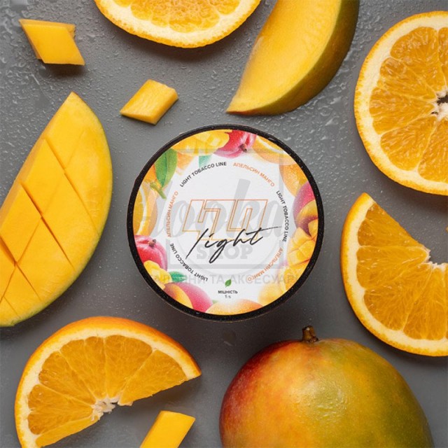 Тютюн 4:20 Light Line Апельсин Манго 100 гр