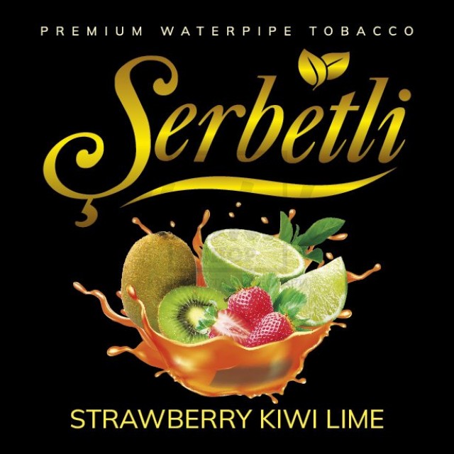 Табак Serbetli Strawberry Kiwi Lime (Клубника Киви Лайм) 100гр