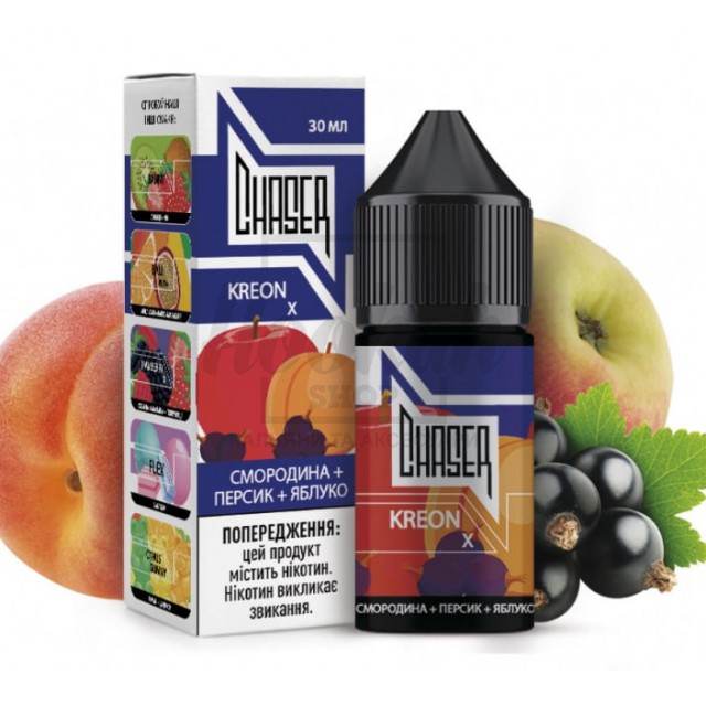 Жидкость Chaser Kreon X (Смородина Персик Яблоко) 30мл 5%