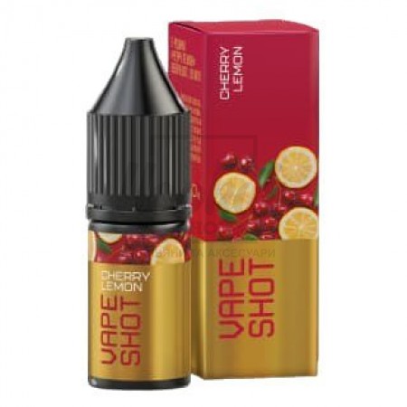 Рідина Vape Shot Cherry Lemon (Вишня з Кислинкою Лимона) 10мл 6,5%