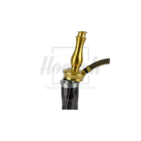 Кальян Oduman Sahra Gold Black Glass