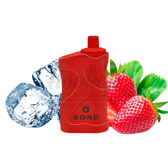 Електронна сигарета Gord G-05 4000 Strawberry Ice (Полуниця Льод)