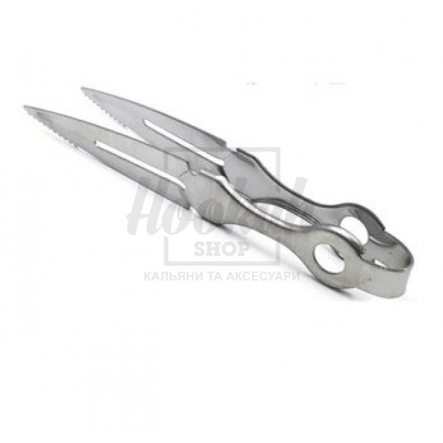 Щипцы для кальяны Japona Steel Silver