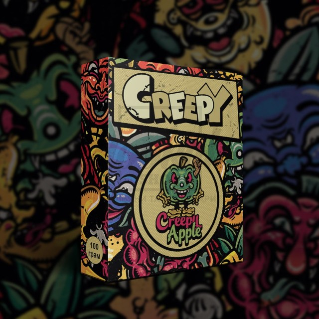 Тютюн Creepy Apple (Яблуко) 100 гр