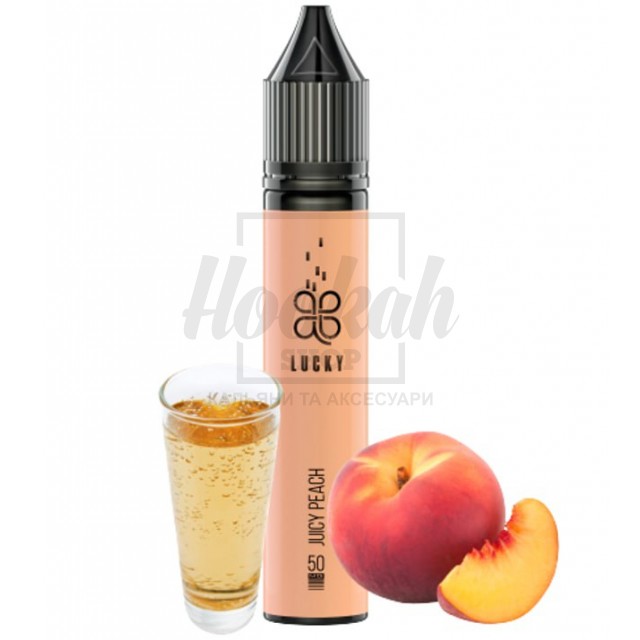 Жидкость Lucky 5% 30мл Juicy Peach (персиковый сок)