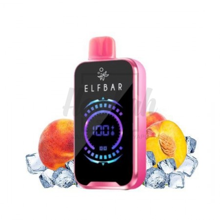 Электронная сигарета Elf Bar RAYA D2 20000 Peach Ice (Персик Лёд)