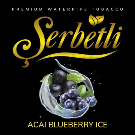Табак Serbetli Acai Blueberry Ice (Асаи Черника Лёд) 100гр